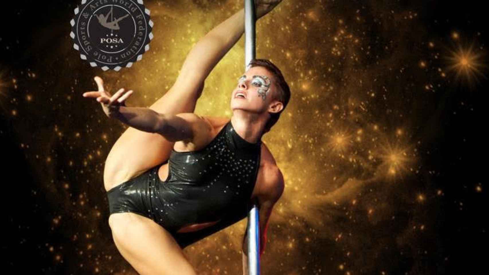 Cartel del campeonato mundial de 'pole dance' que se celebrará en Barcelona