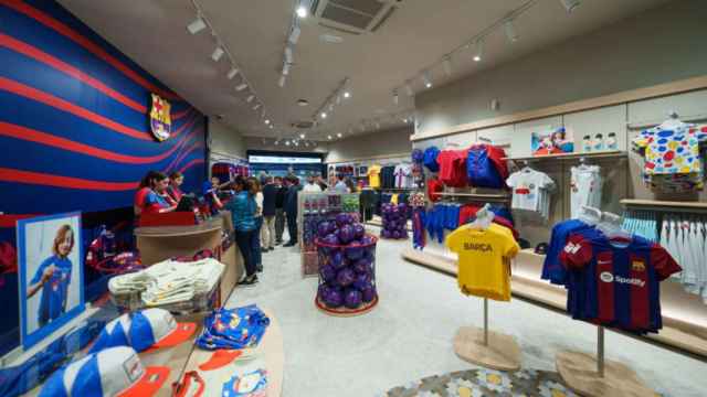 La nueva tienda del Barça en el Centro Comercial Arenas