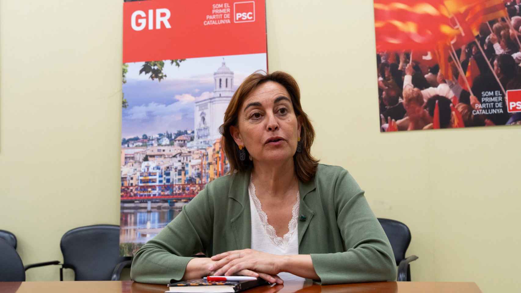 Silvia Paneque, líder municipal del PSC en Girona