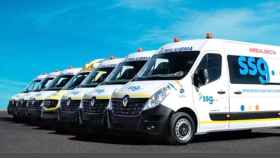 Ambulancias del grupo SSG