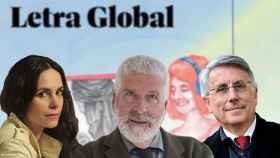 Betsabé García, Gregorio Luri y José Enrique Ruiz-Domènec, con 'Letra Global'