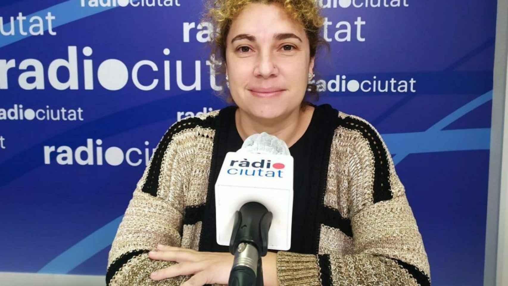 Clara Viñas, gerente de la funeraria municipal de Tarragona, en una entrevista