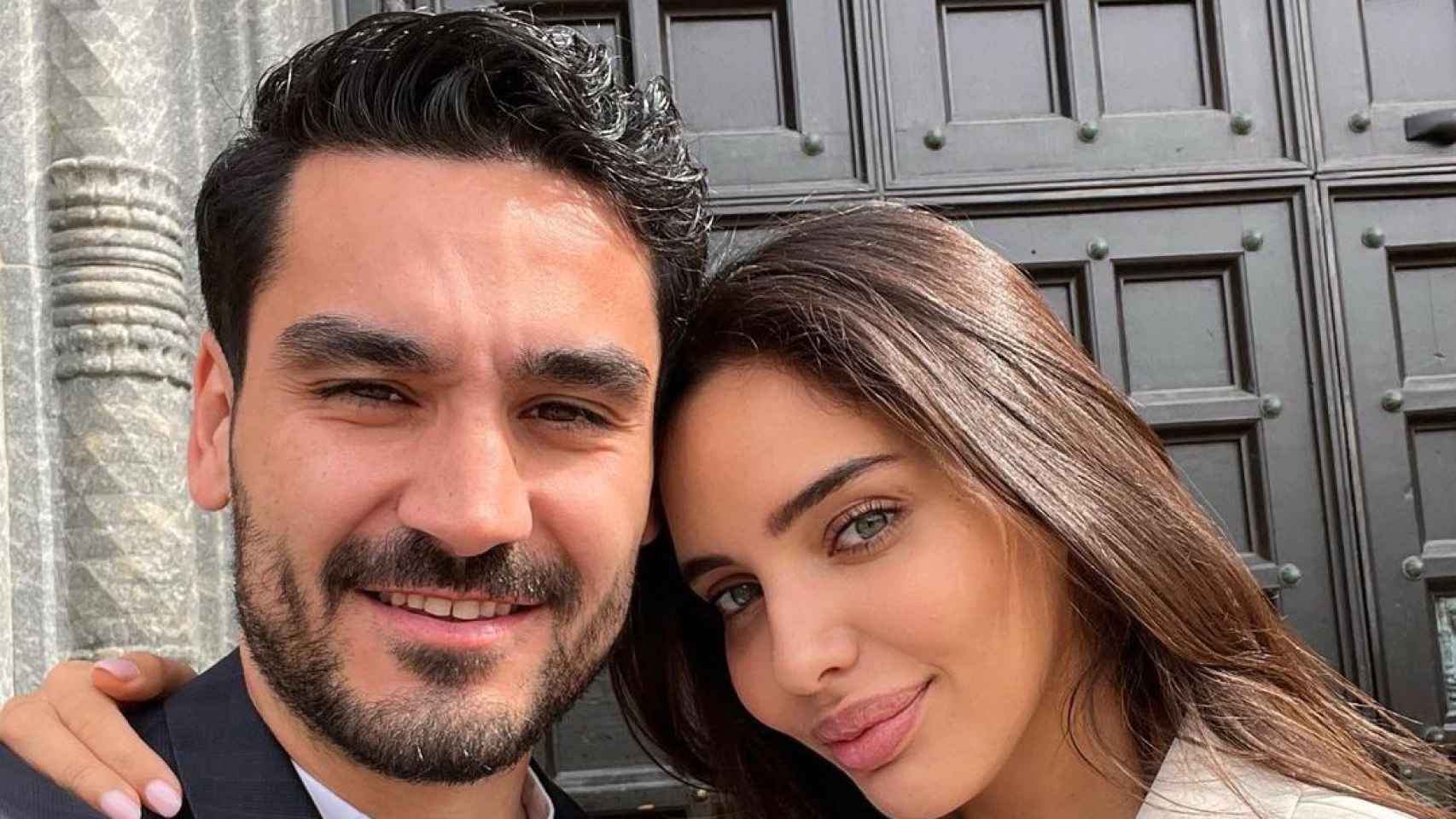 Ilkay Gundogan y su esposa se casaron en una boda secreta en 2022
