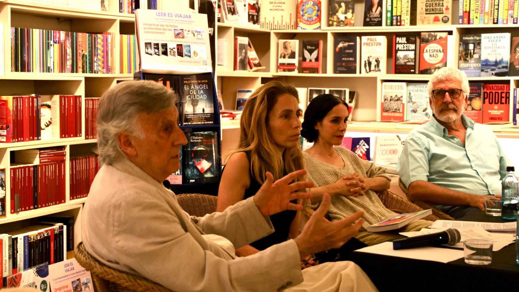 Ruiz-Domènec, Eva Moll, Betsabé García y Gregorio Luri en +Bernat