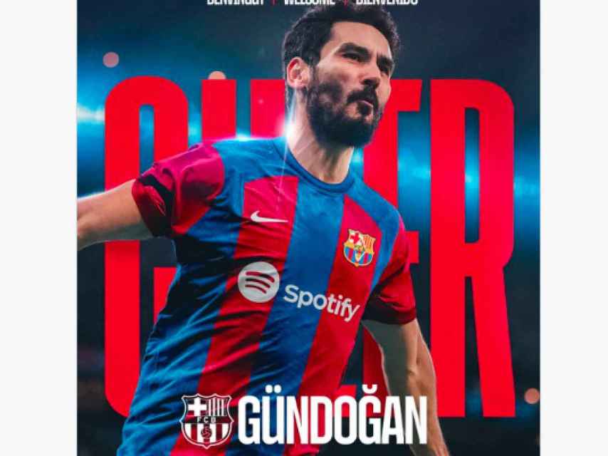 El Barça ha anunciado el fichaje de Gundogan