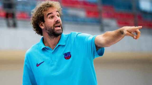 Roger Grimau, el nuevo entrenador del equipo de baloncesto del Barça / FCB