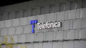 Edificio de la sede de Telefónica en Madrid