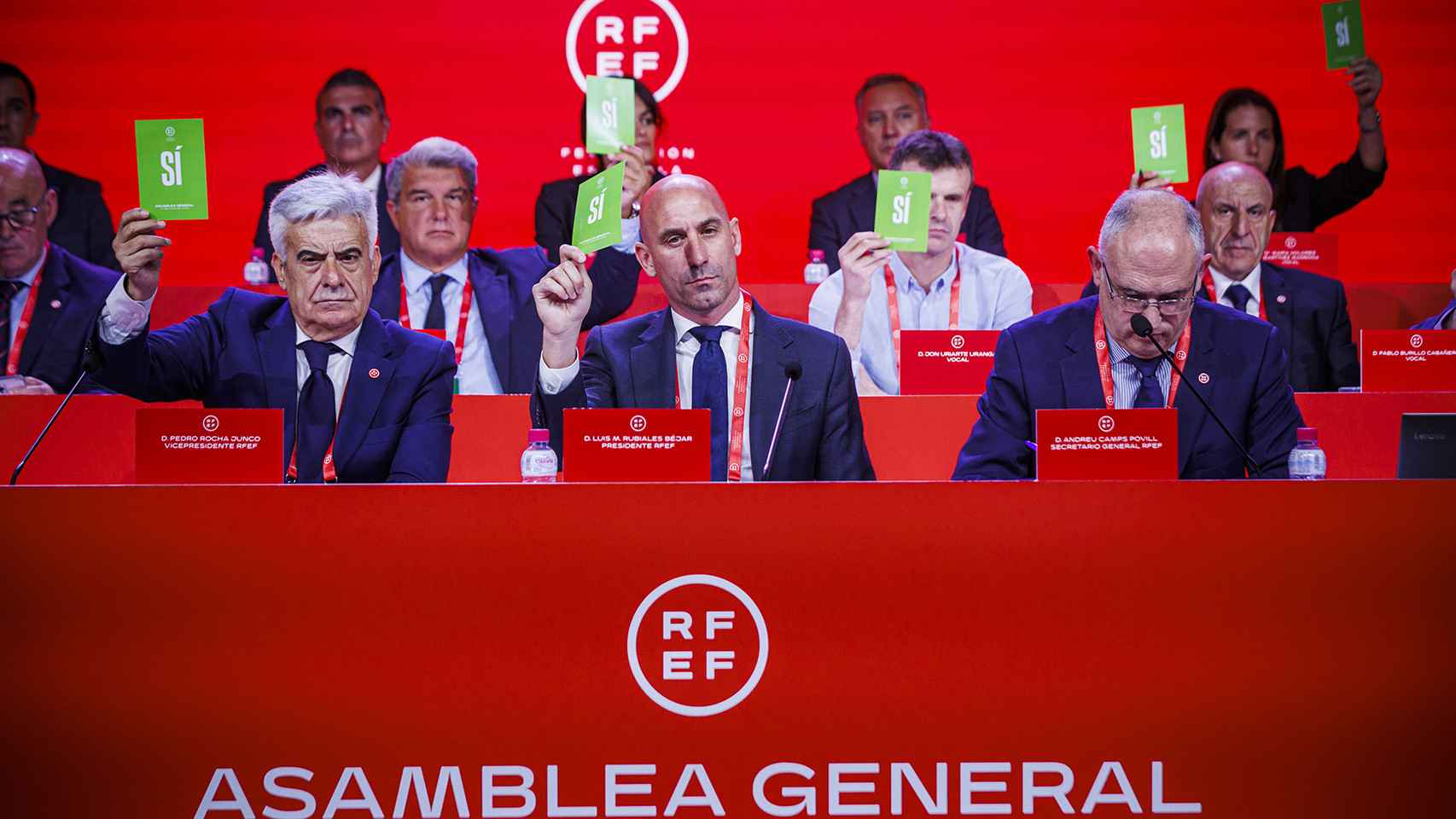La RFEF celebra una votación en la Asamblea General del mes de junio / EFE