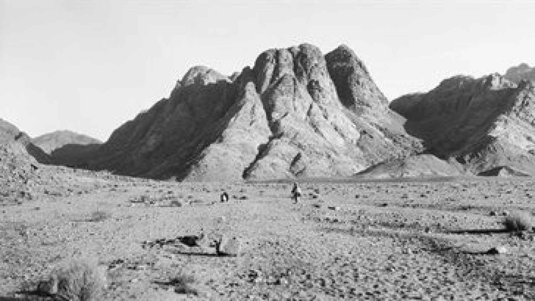 Vista panorámica del monte Sinaí