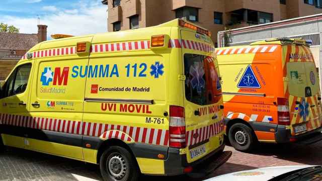 Imagen de una ambulancia del SUMMA de Madrid