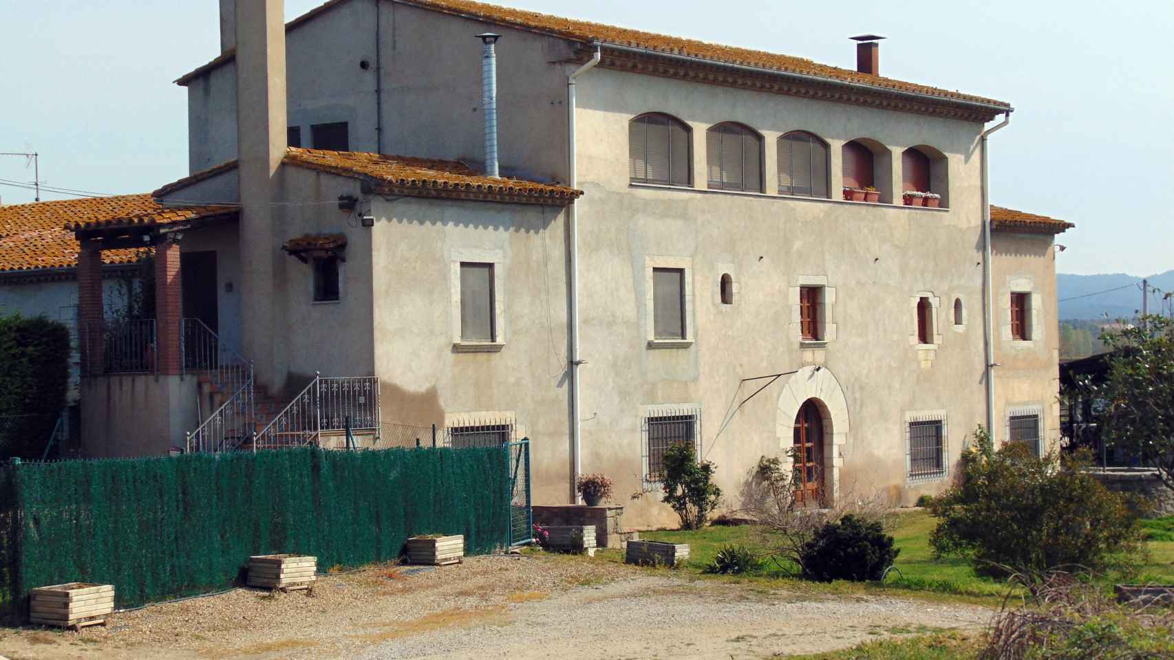 Mas Riurola, granja propiedad de Vardan Khosrovyan en Llagostera (Girona)