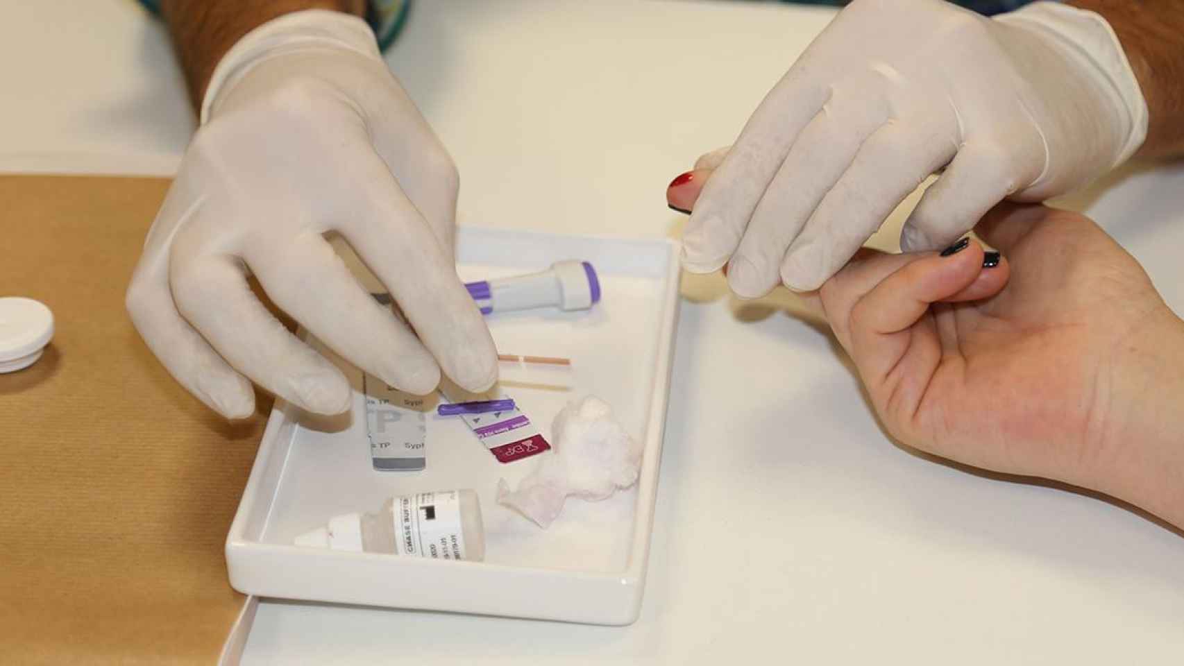 Un test de VIH