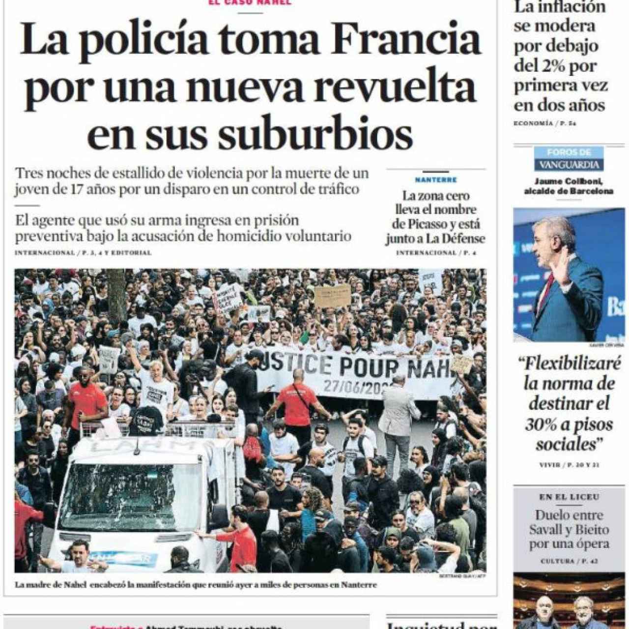 La Vanguardia 30 de junio de 2023