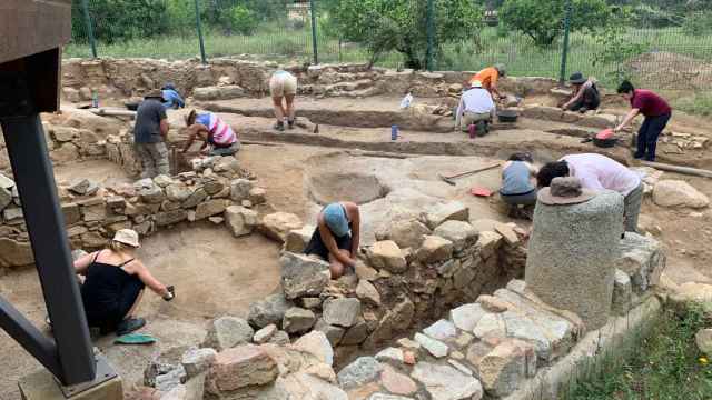 Excavaciones en el yacimiento de Ituro en el Maresme