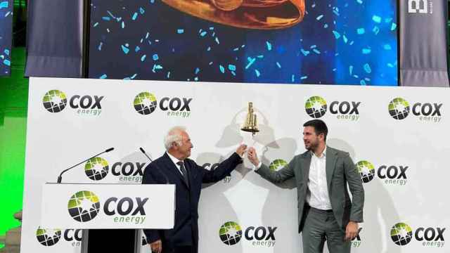 Alberto Zardoya, accionista de Cox Energy, y Enrique Riquelme, presidente y fundador de Cox Energy