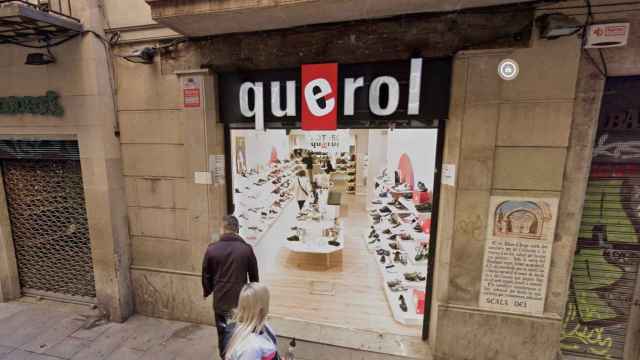 Establecimiento de Querol en calle Portaferrissa (Barcelona)