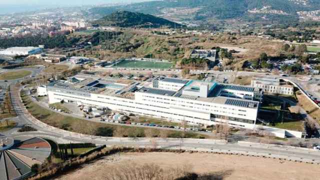 Imagen aérea del Hospital de Mataró, cabecera del CSdM