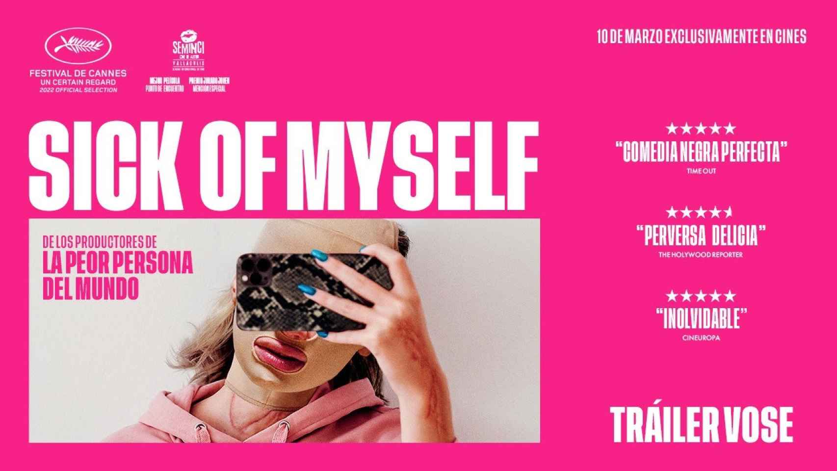 Cartel de la película 'Sick of myself'