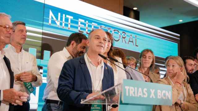 Jordi Turull, secretario general de Junts per Catalunya, tras las elecciones municipales del 28M