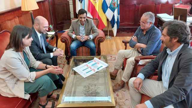Reunión de Healthcare Activos con el alcalde de Ferrol