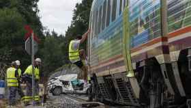 Accidente entre un tren y un vehículo