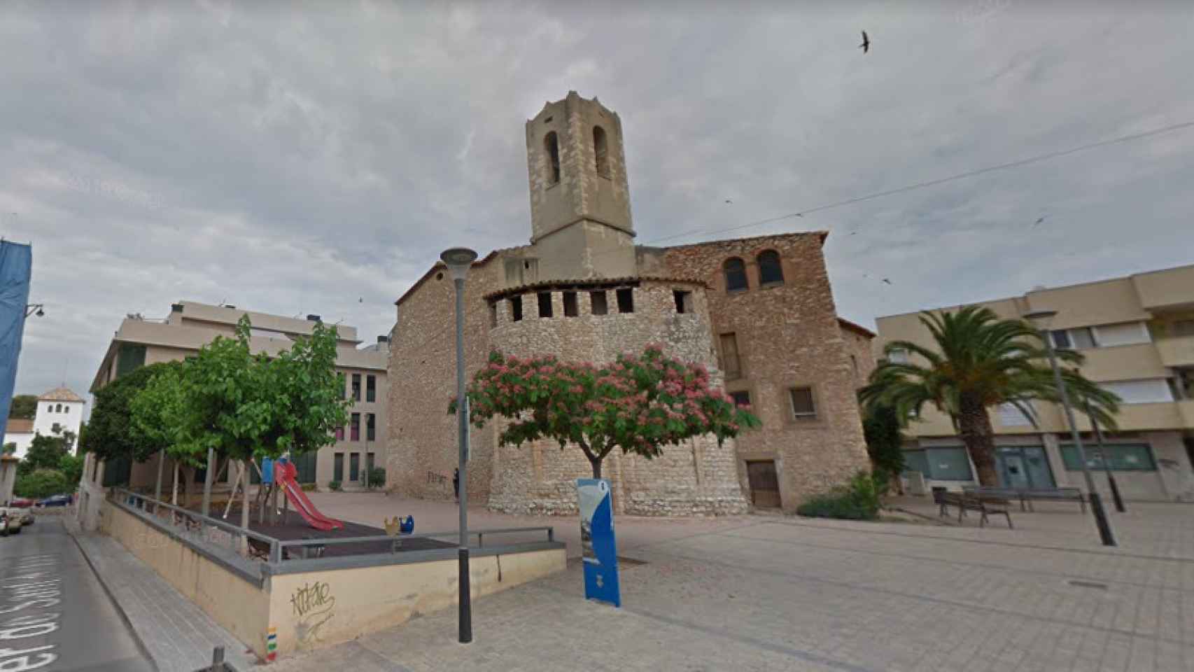 Imagen de la Iglesia de San Cristóbal de Cunit (Tarragona)