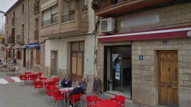Bar café Europa, en Castelldans (Lleida)