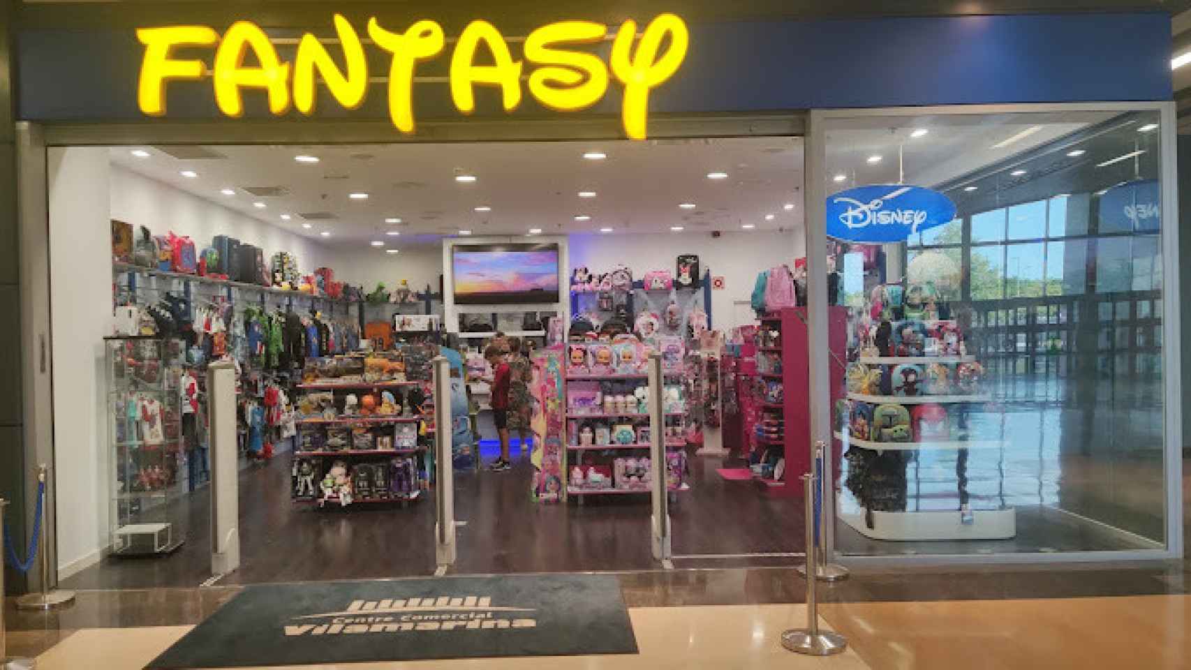 La tienda Fantasy que vende productos Disney en Viladecans