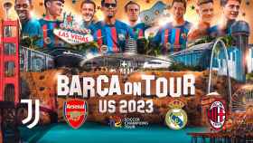 El cartel de la gira de verano del Barça por los Estados Unidos