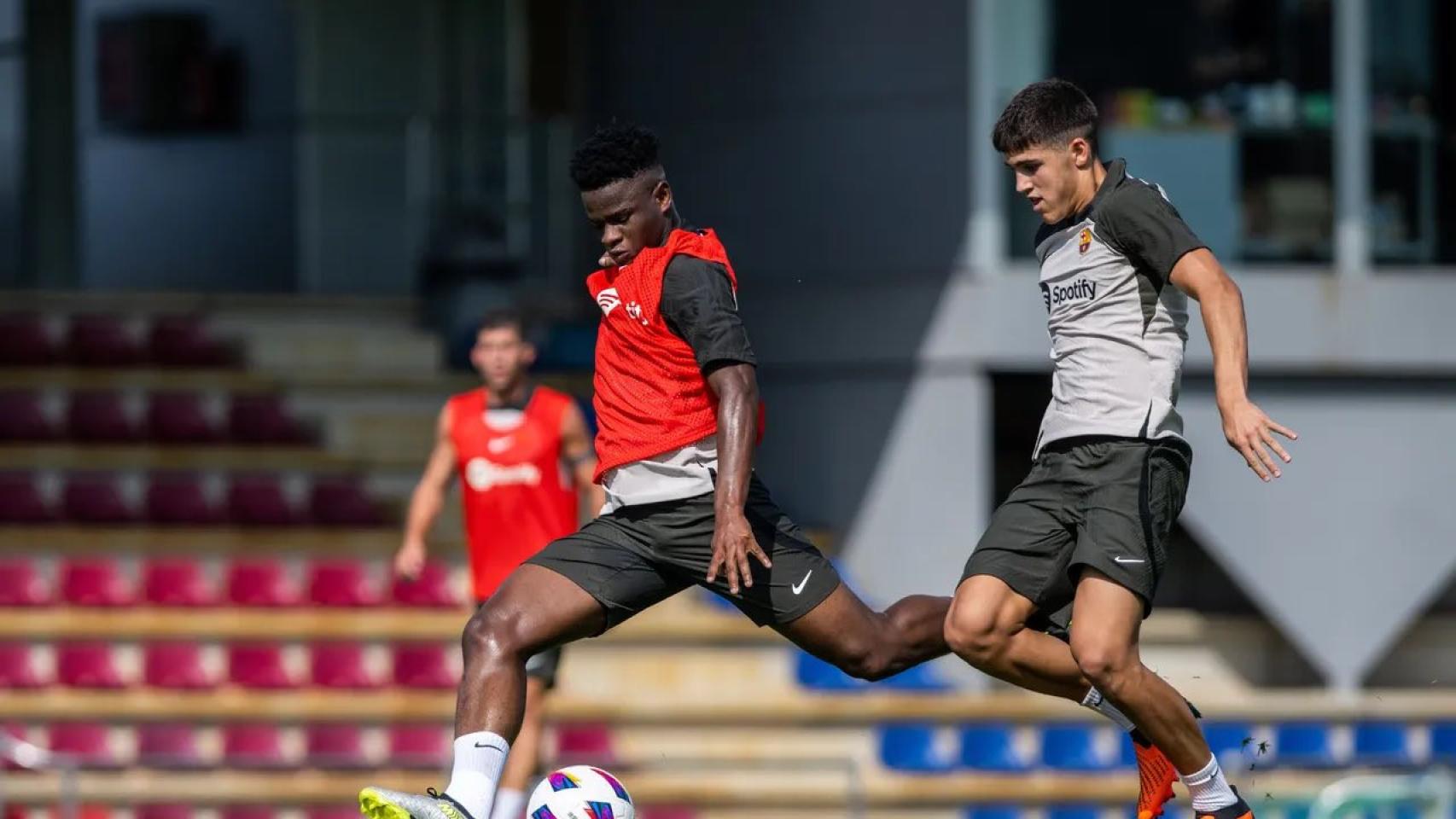 Mikayil Faye, la amenaza final a un futbolista del primer equipo del Barça