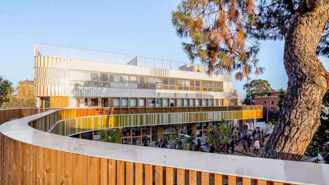 Imagen exterior de la Escuela Maternal del Liceo Francés de Barcelona