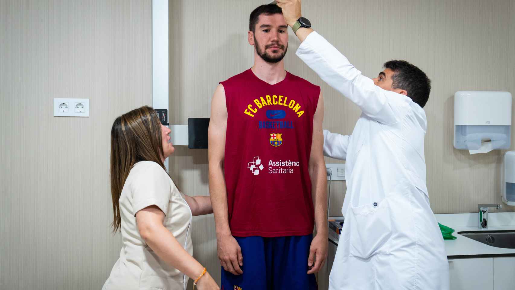 Darío Brizuela pasa revisión médica con el Barça
