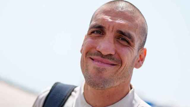 Oriol Romeu, viajando con el Barça para la gira en Estados Unidos