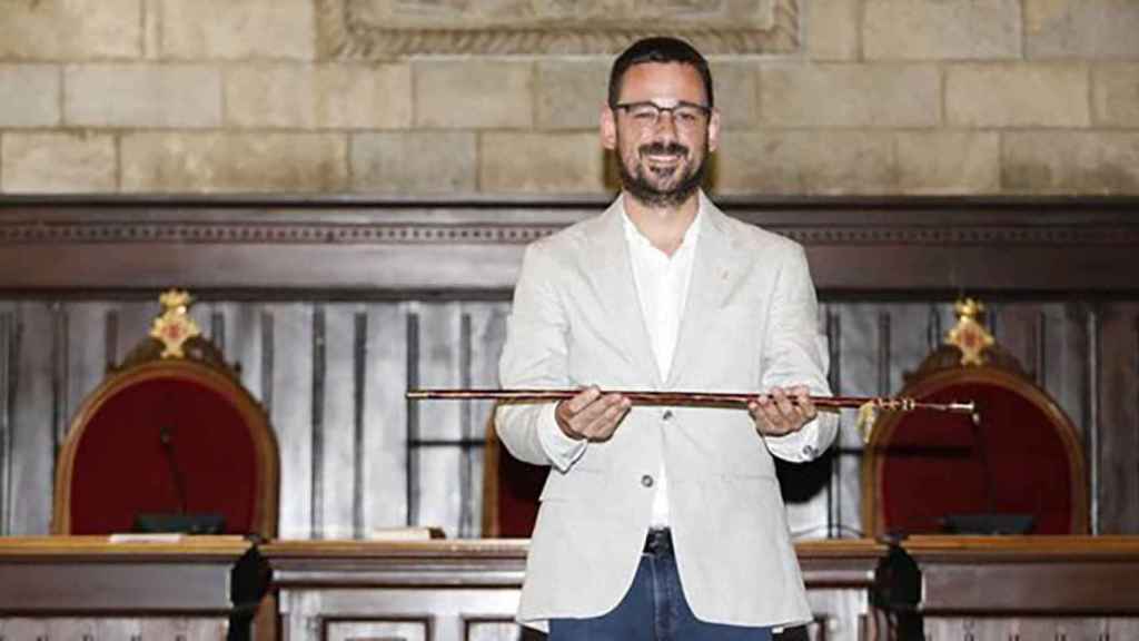 El alcalde de Girona, Lluc Salellas (CUP)