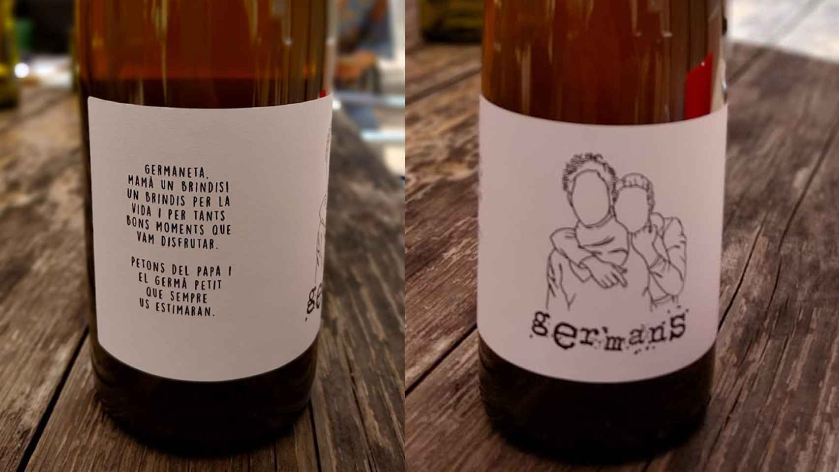 De la uva al corazón: 'Germans', un vino solidario  en homenaje a dos mujeres fallecidas por cáncer