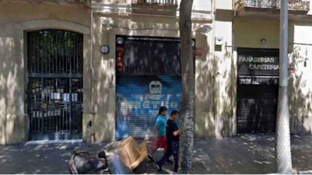 Fachada de la discoteca Metro en la calle Sepúlveda de Barcelona