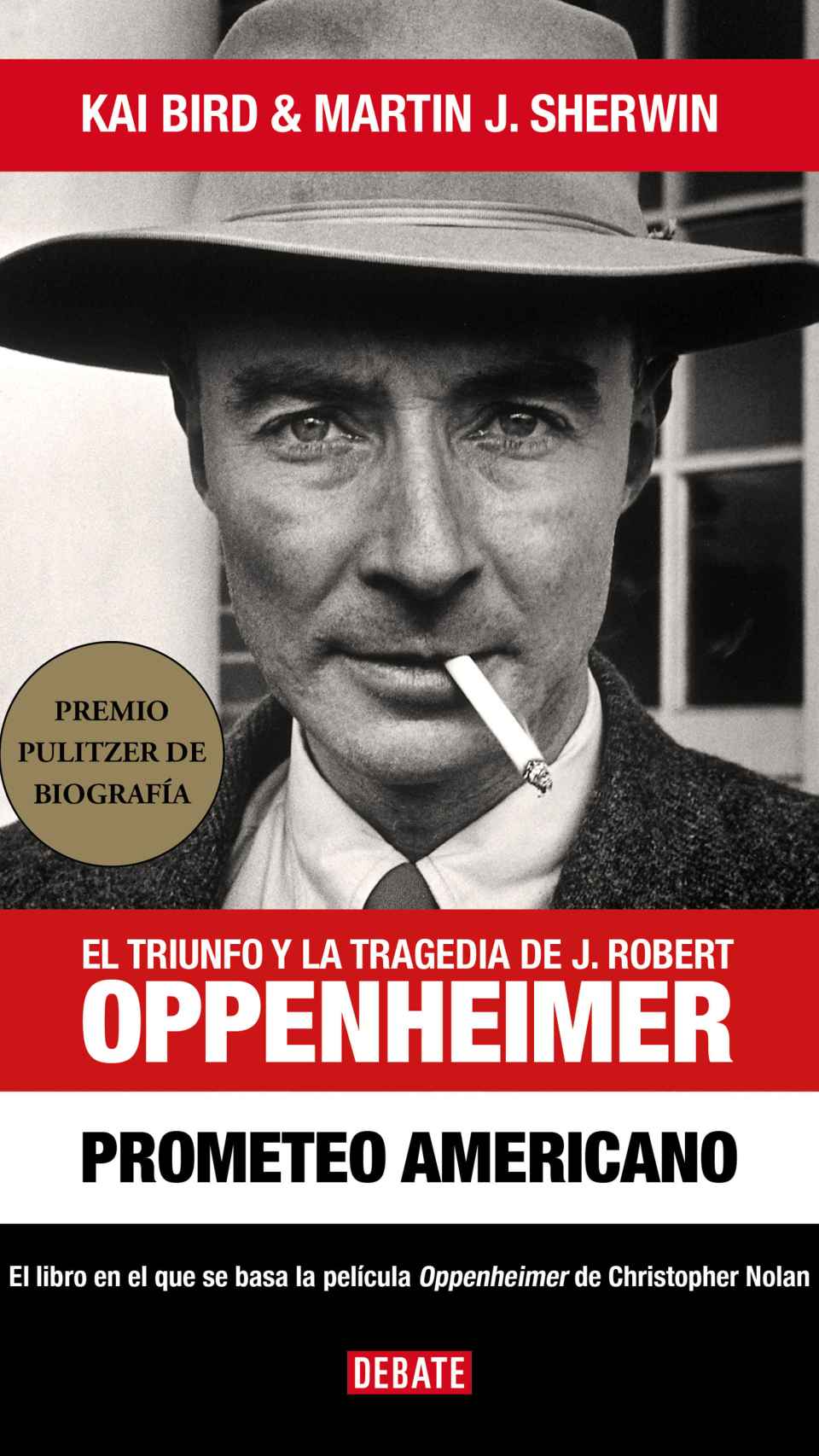 Portada de la biografía de Oppenheimer