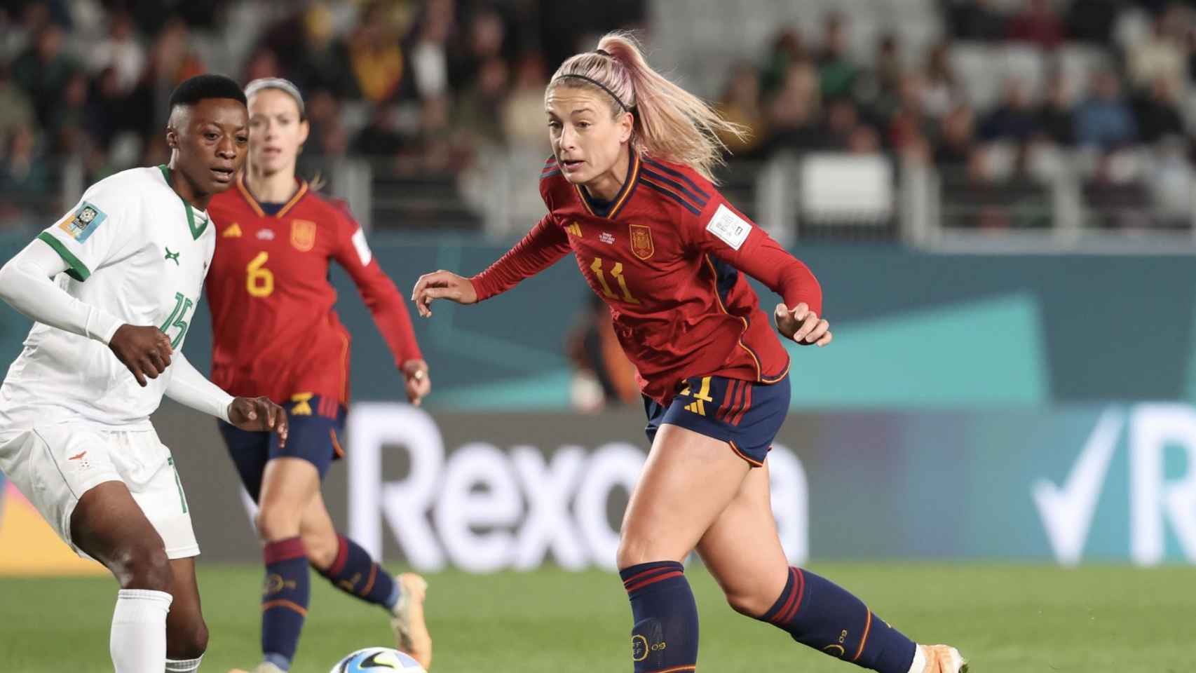 Alexia Putellas, durante el partido contra Zambia / EFE