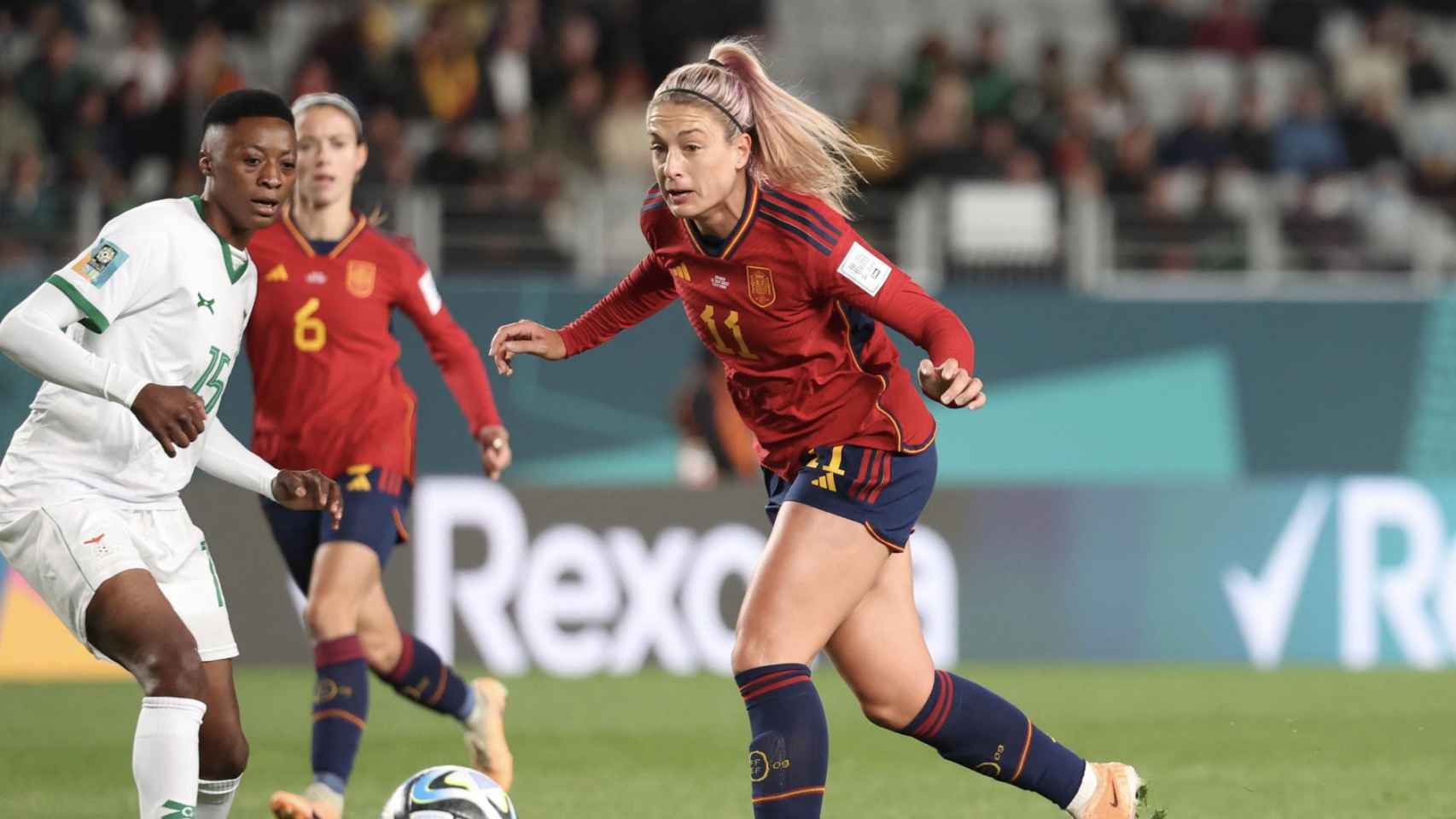 Alexia Putellas, durante el partido contra Zambia / EFE