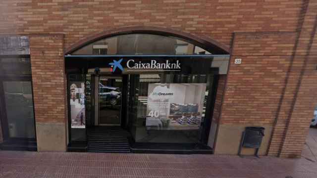 Oficina de CaixaBank en el municipio de Oliana (Lleida)