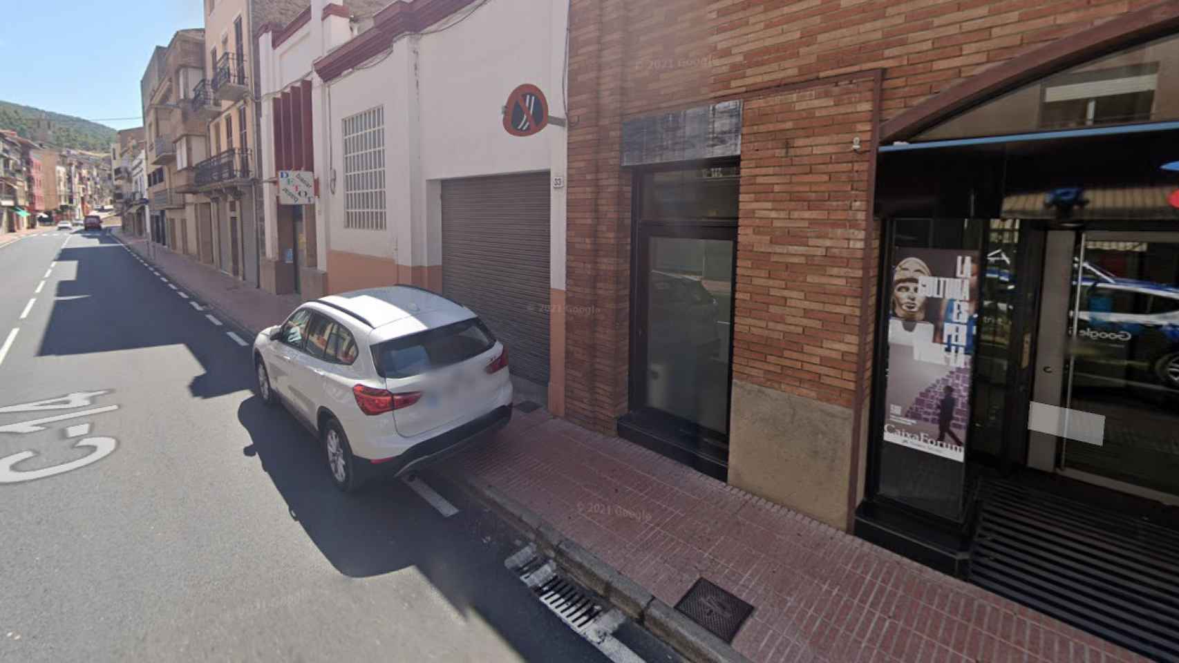 Avenida Alt Urgell, en Oliana (Lleida)