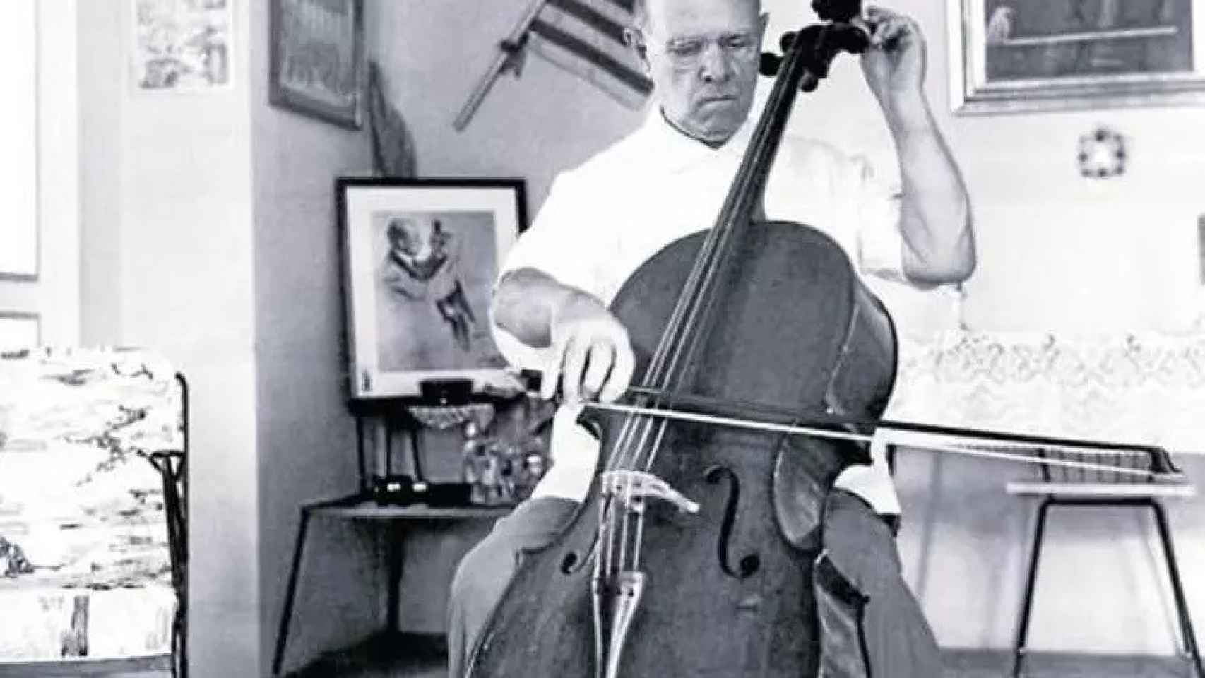 El violoncelista Pau Casals