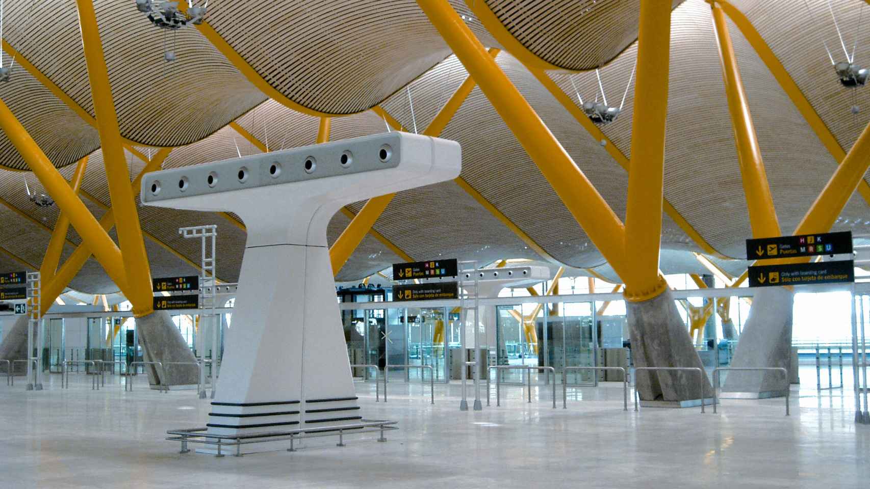 Nueva terminal del aeropuerto de Madrid