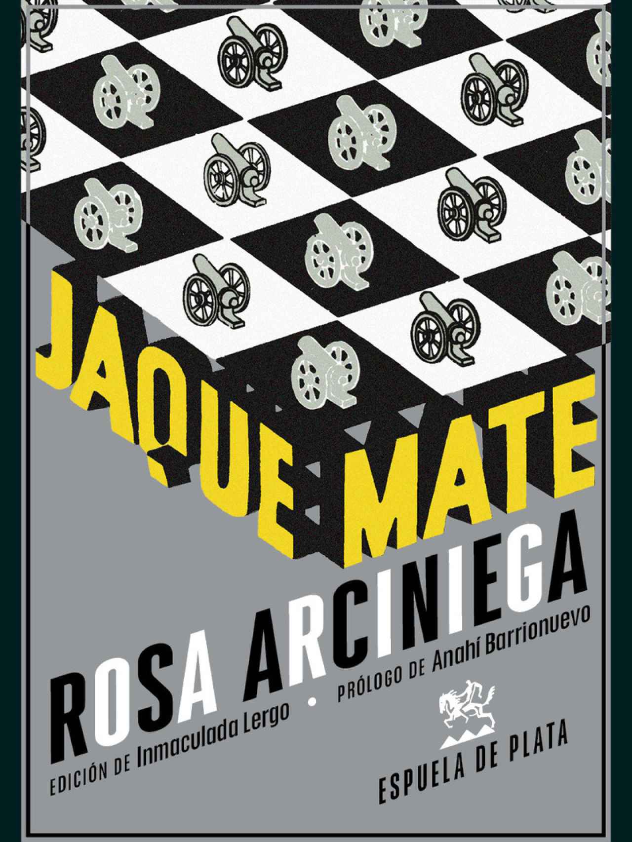 Portada de la novela ‘Jaque-mate (Panorama del siglo XX)’ de Rosa Arciniega, reeditada por Renacimiento en marzo de 2023