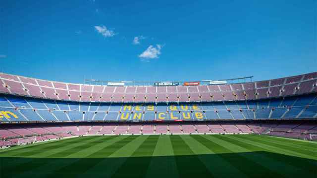 Imagen del Camp Nou vacío antes de la remodelación del Espai Barça / REDES
