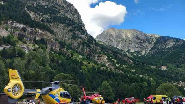 La búsqueda del excursionista desaparecido el miércoles en el Vall de Boí (Lleida)
