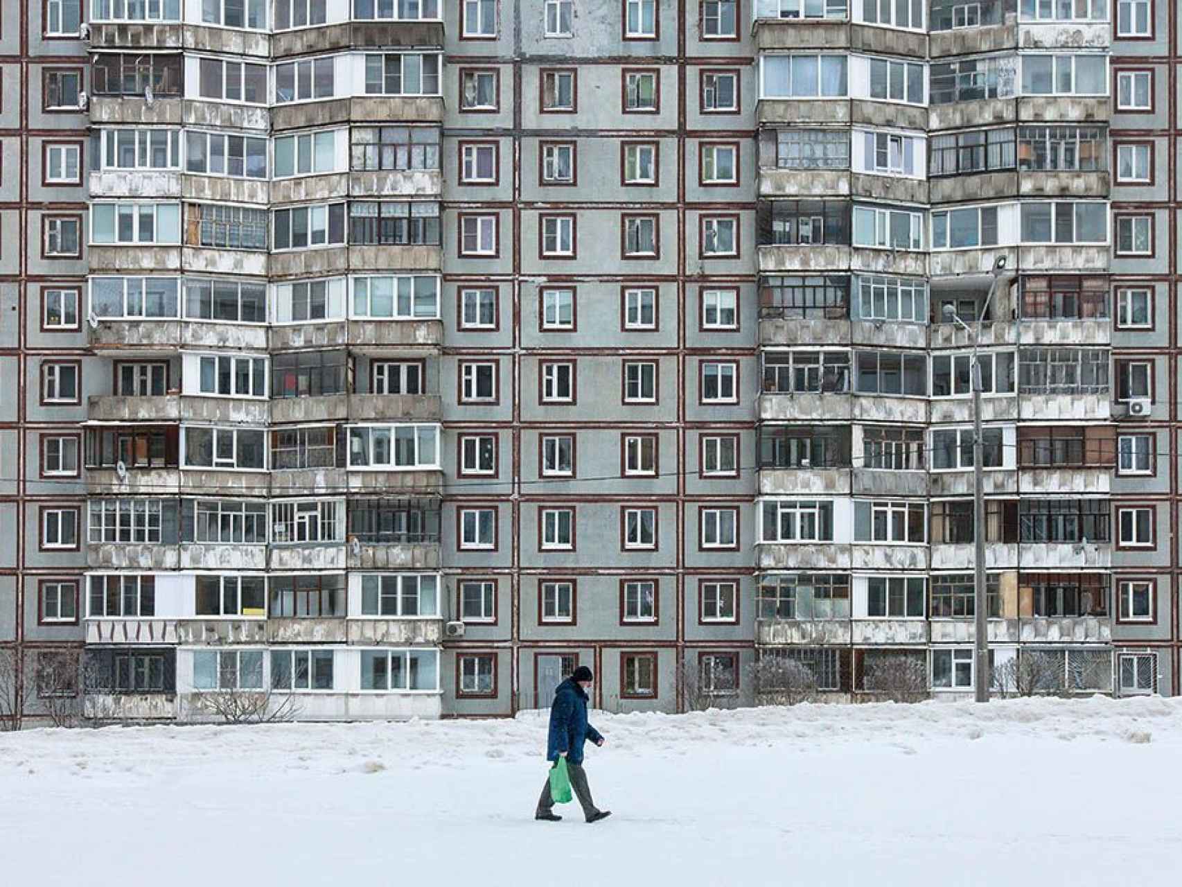 Bloques de viviendas soviéticas en serie