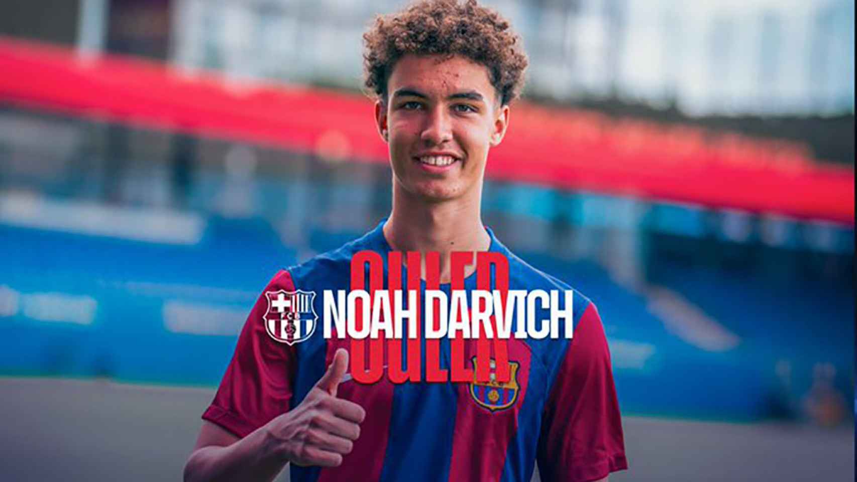 Noah Darvich ya es nuevo jugador del FC Barcelona / FCB