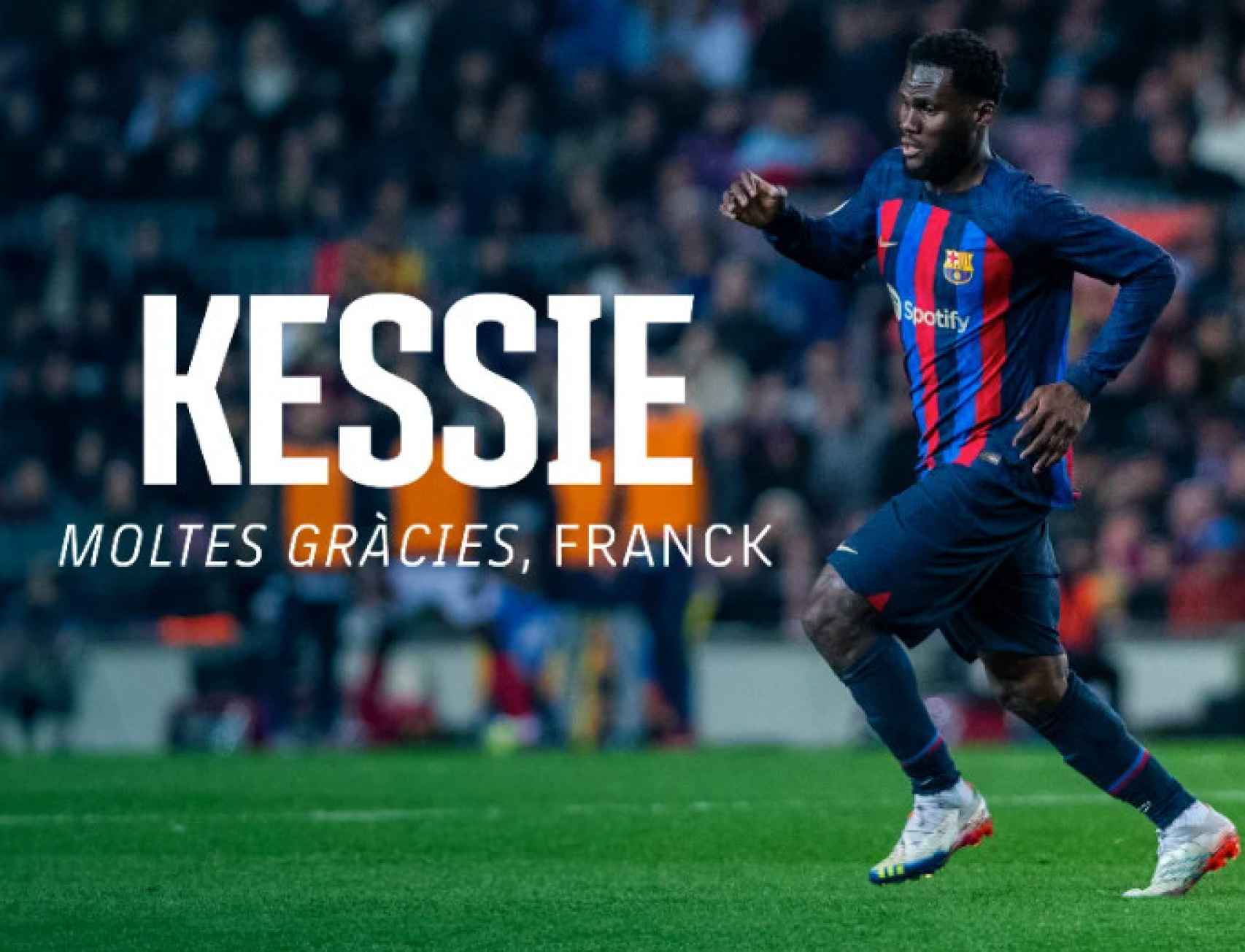 El Barça anuncia la venta de Franck Kessié al Al-Ahli saudí