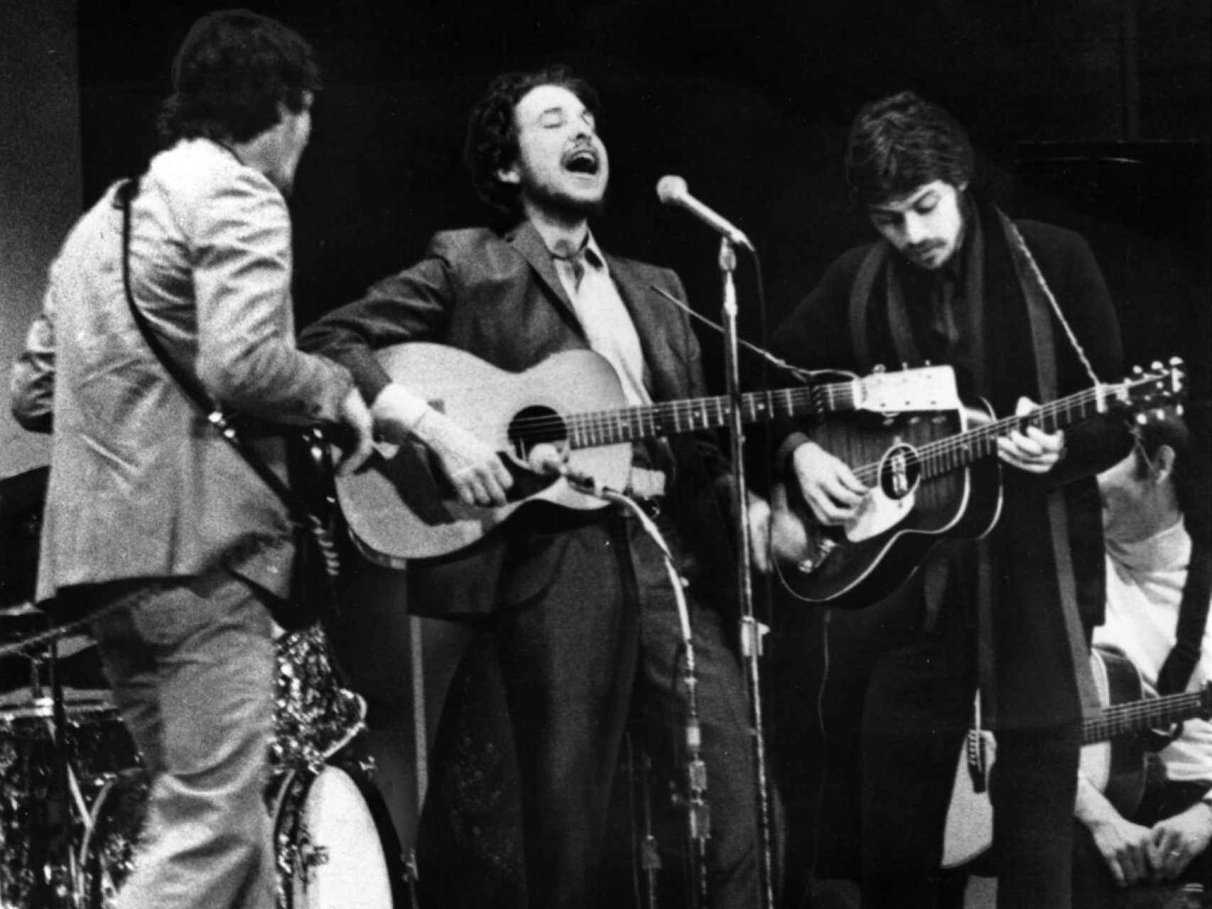Dylan y The Hawks (1968) en el Carnegie Hall